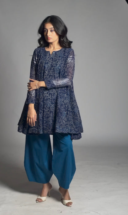 Kalamira Vistaar Flare Kurta