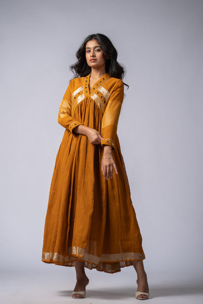 Pukhraj Sheesh Signature Mirror Work Dress
