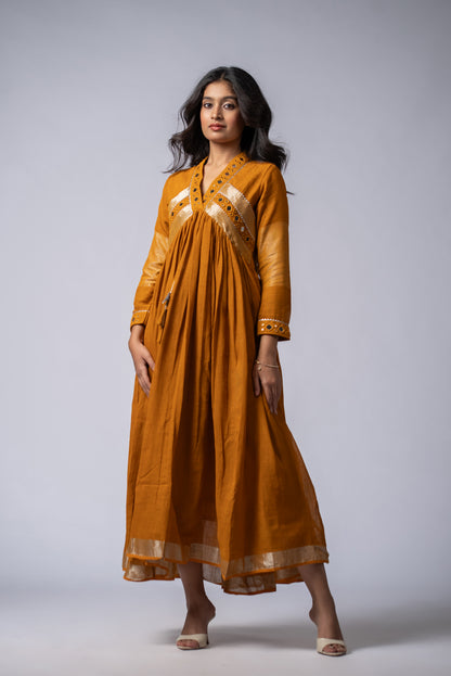 Pukhraj Sheesh Signature Mirror Work Dress