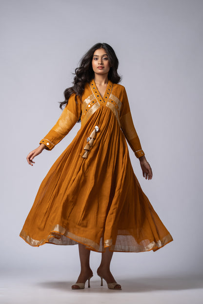 Pukhraj Sheesh Signature Mirror Work Dress