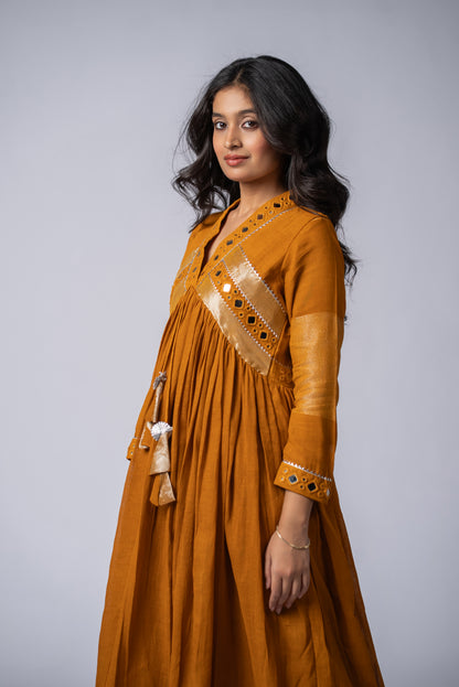 Pukhraj Sheesh Signature Mirror Work Dress