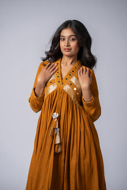Pukhraj Sheesh Signature Mirror Work Dress