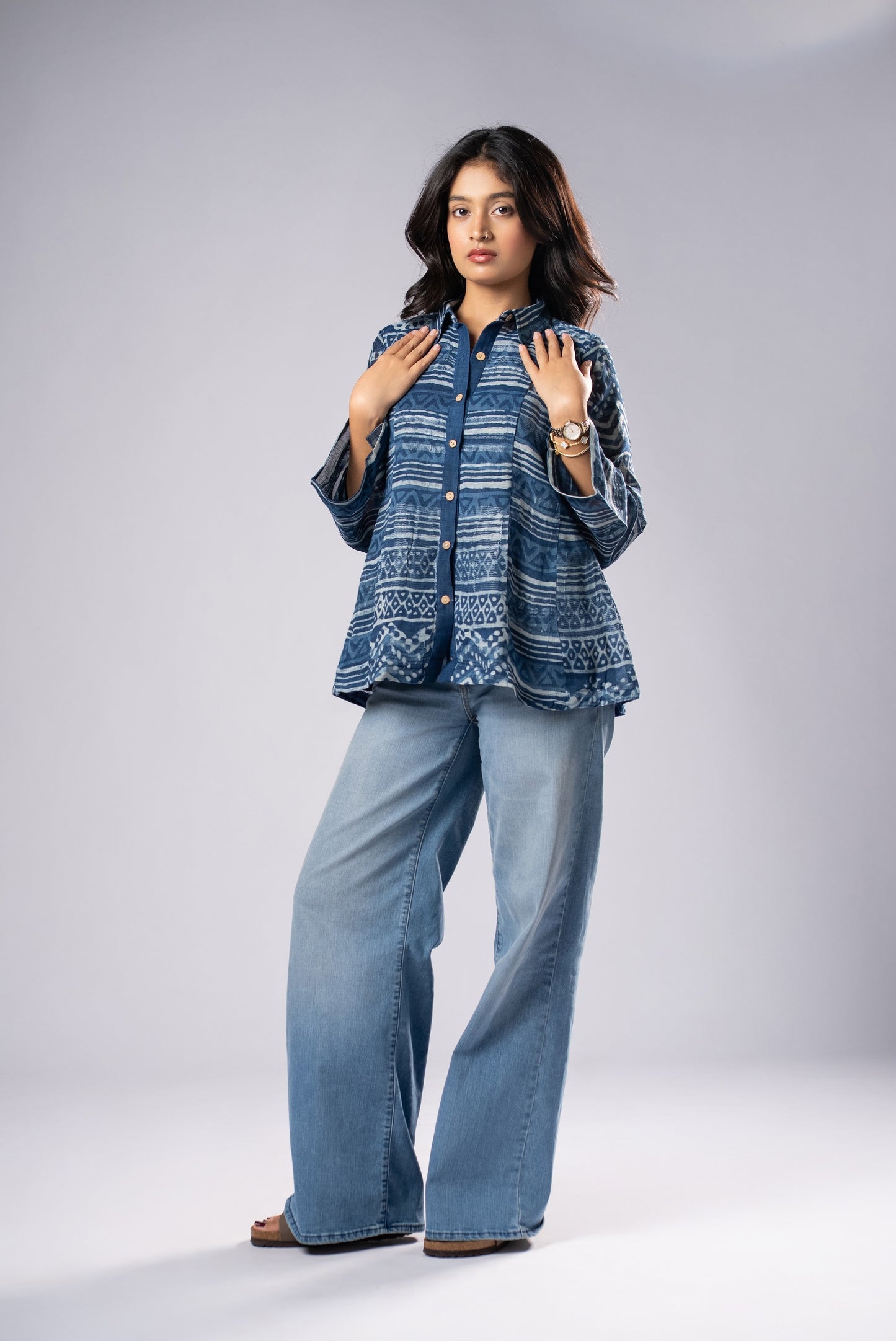 Meghavi Linen Shirt
