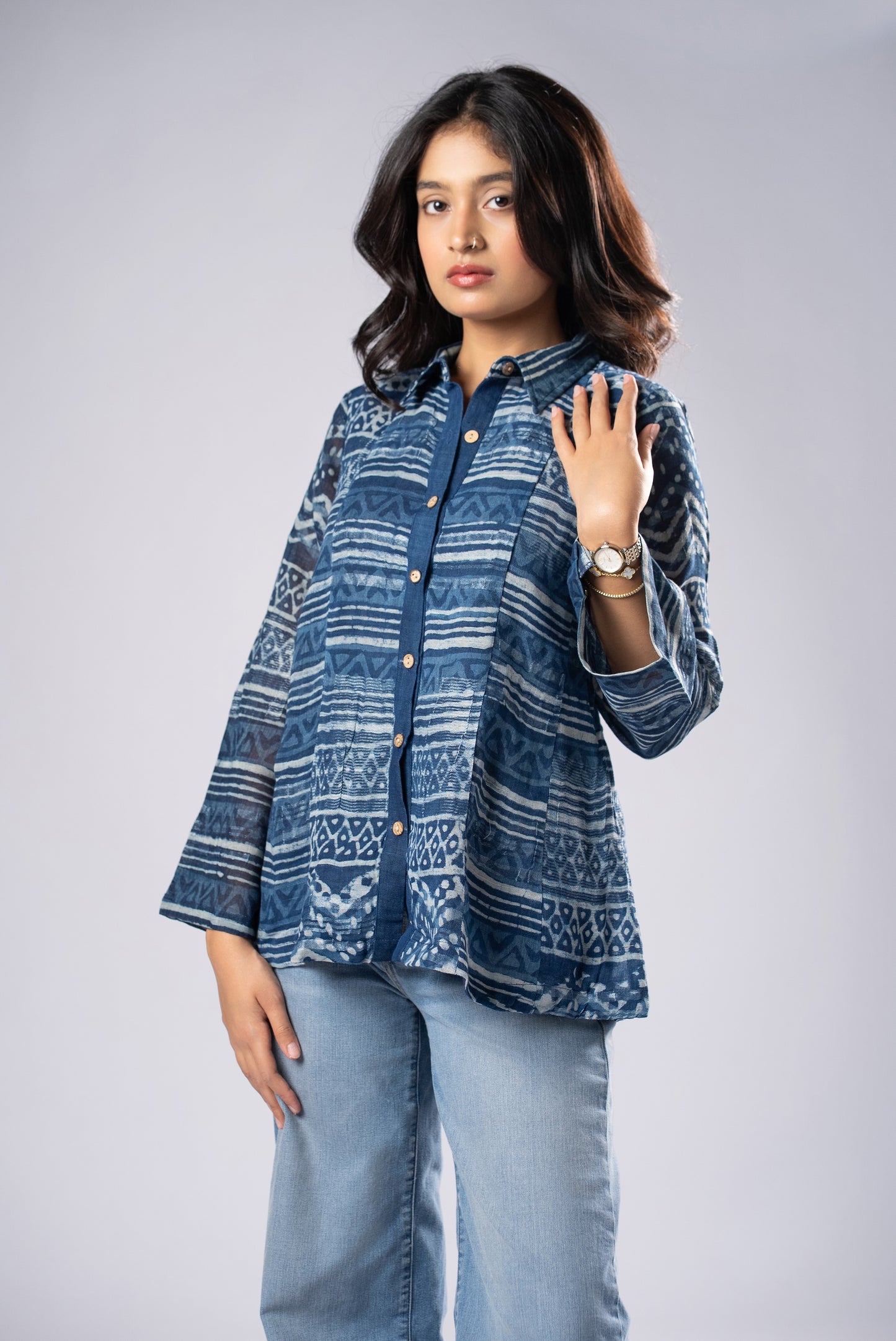 Meghavi Linen Shirt