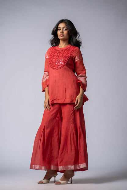 Rangmahal Sheesh Kali Co-ord Set