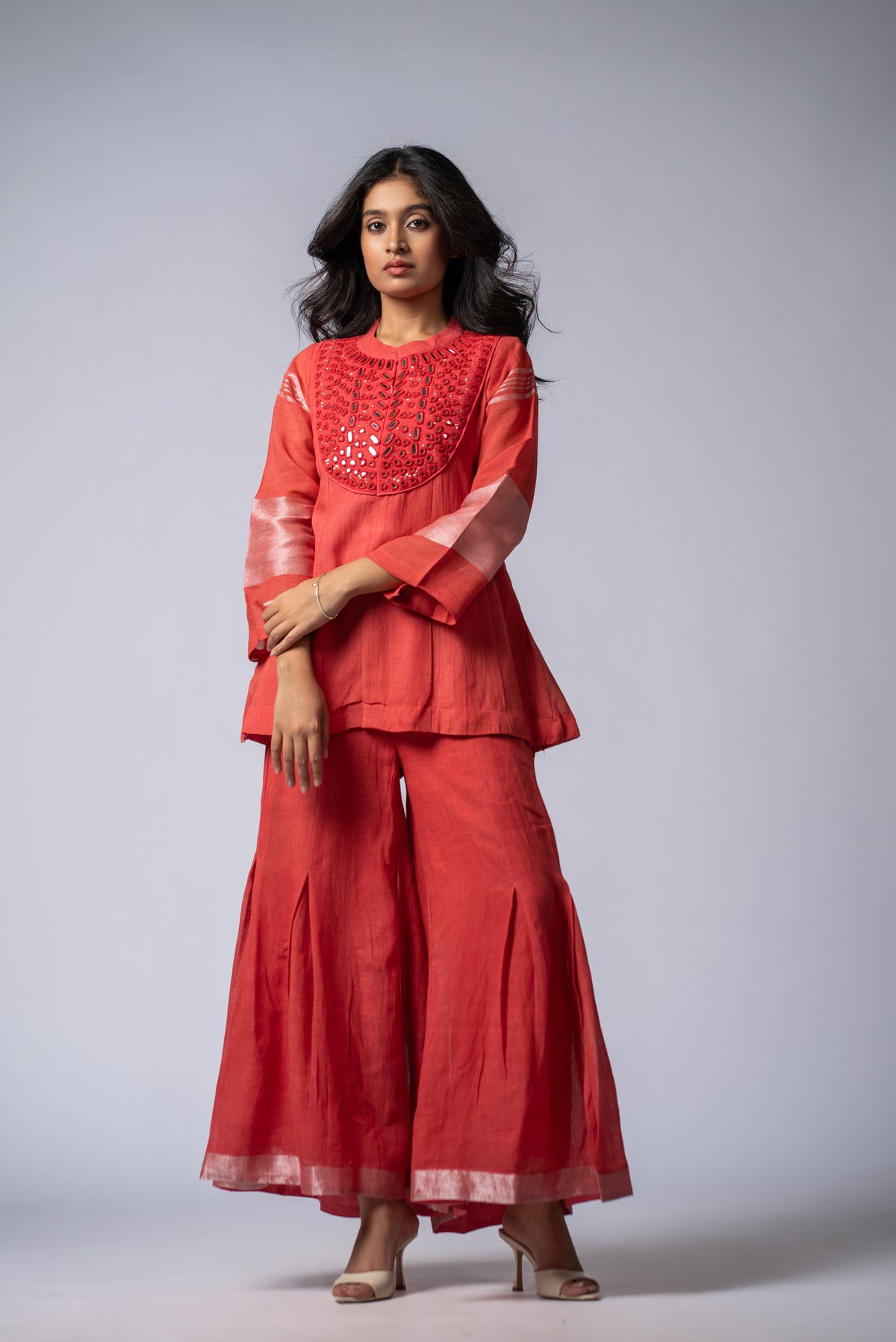 Rangmahal Sheesh Kali Co-ord Set