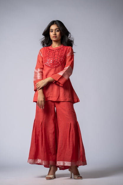 Rangmahal Sheesh Kali Co-ord Set