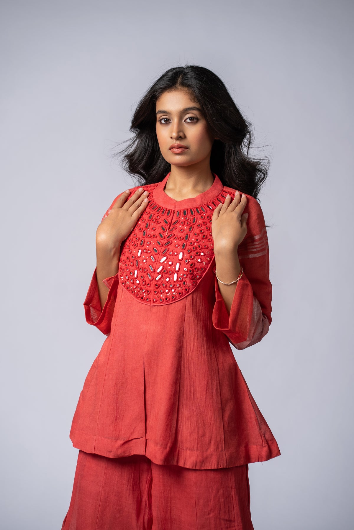 Rangmahal Sheesh Kali Co-ord Set
