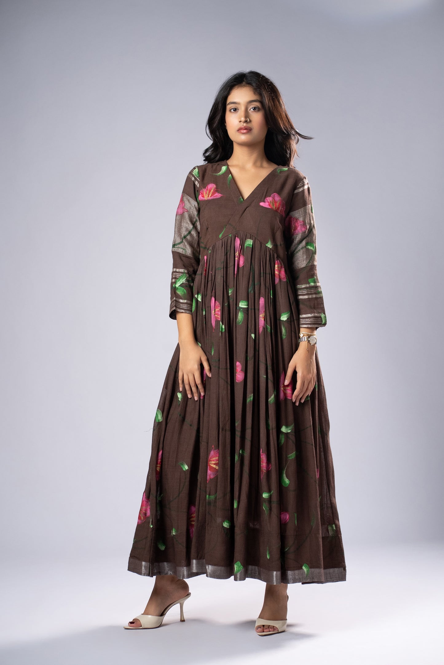 Mallika Mridula Hand-Painted Dress
