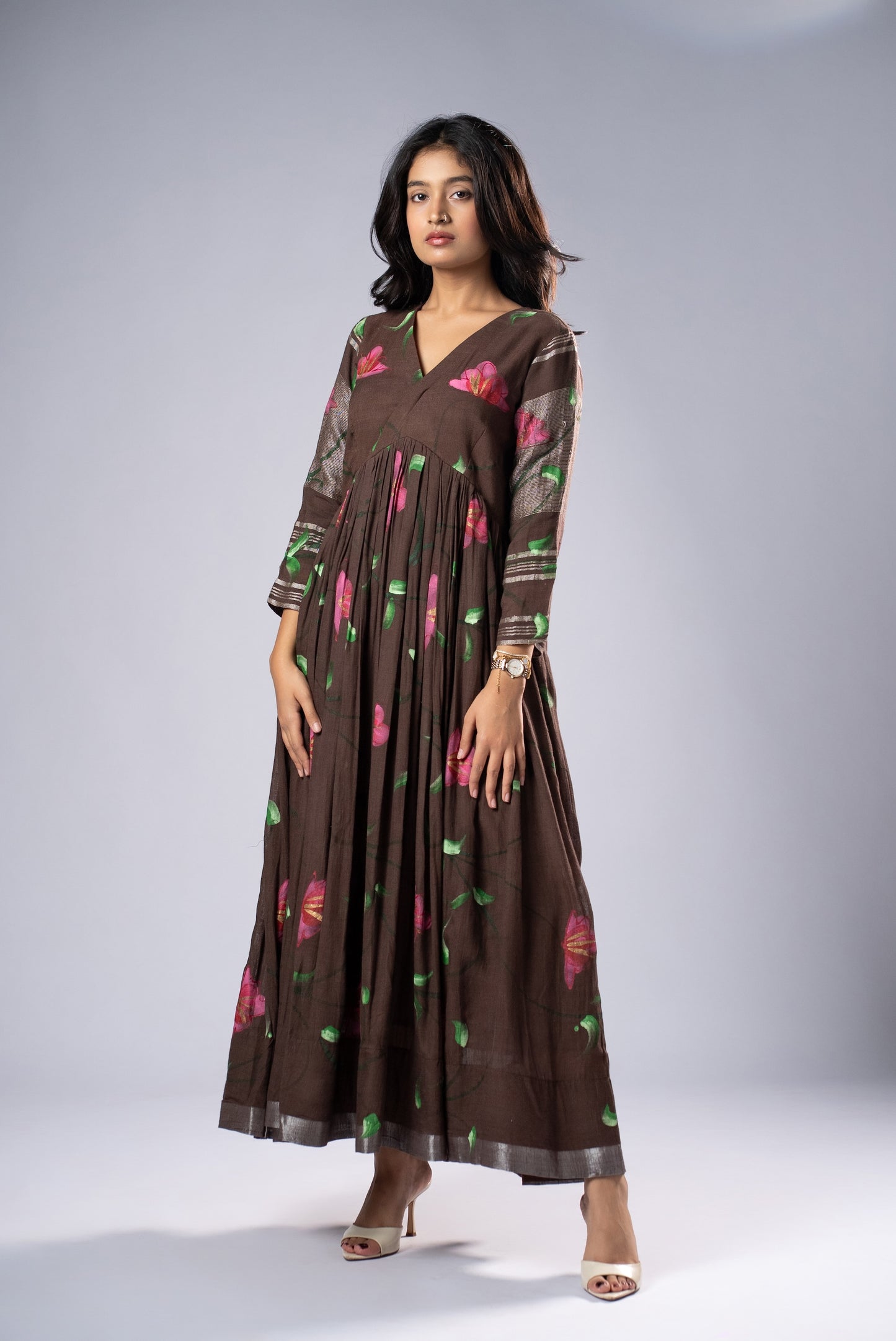 Mallika Mridula Hand-Painted Dress
