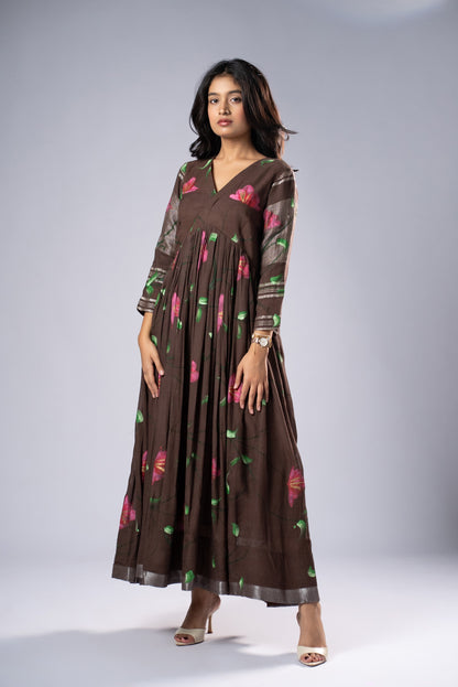 Mallika Mridula Hand-Painted Dress