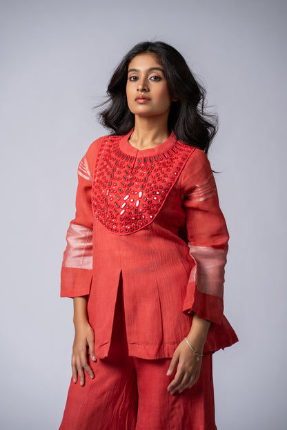 Rangmahal Sheesh Kali Co-ord Set