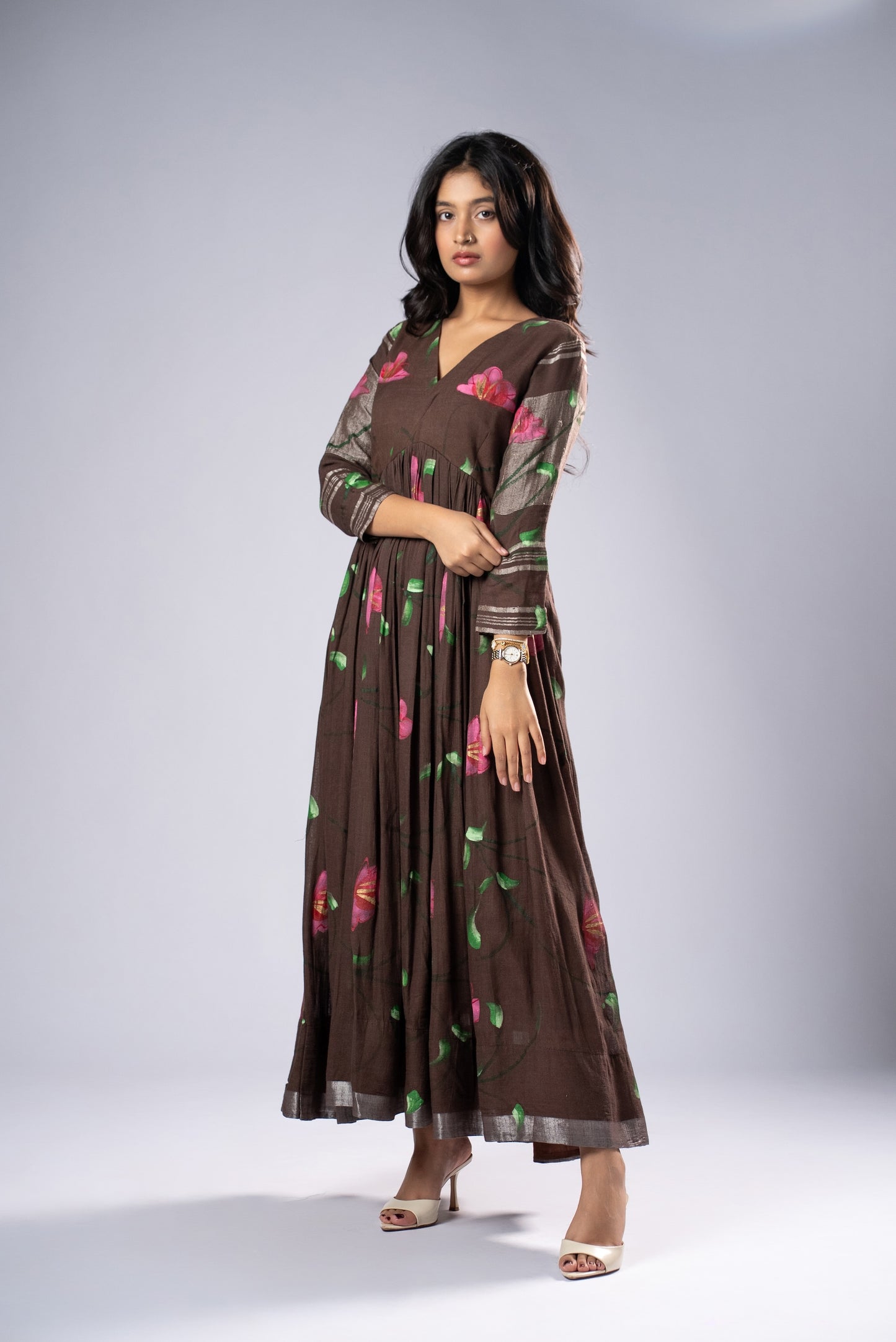 Mallika Mridula Hand-Painted Dress