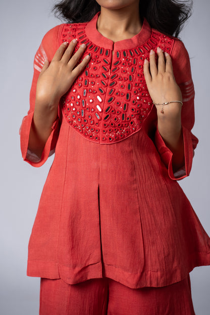 Rangmahal Sheesh Kali Co-ord Set