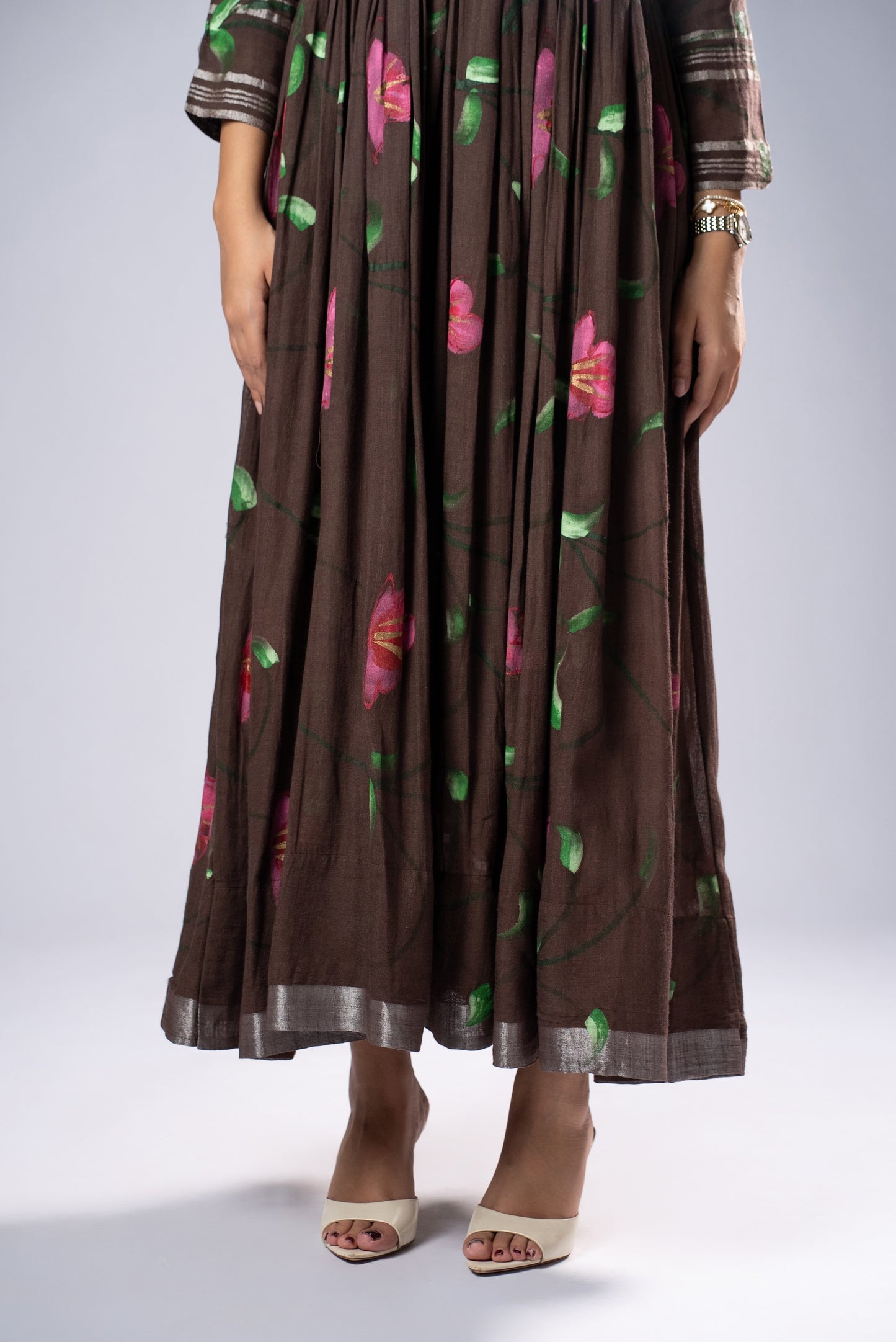 Mallika Mridula Hand-Painted Dress