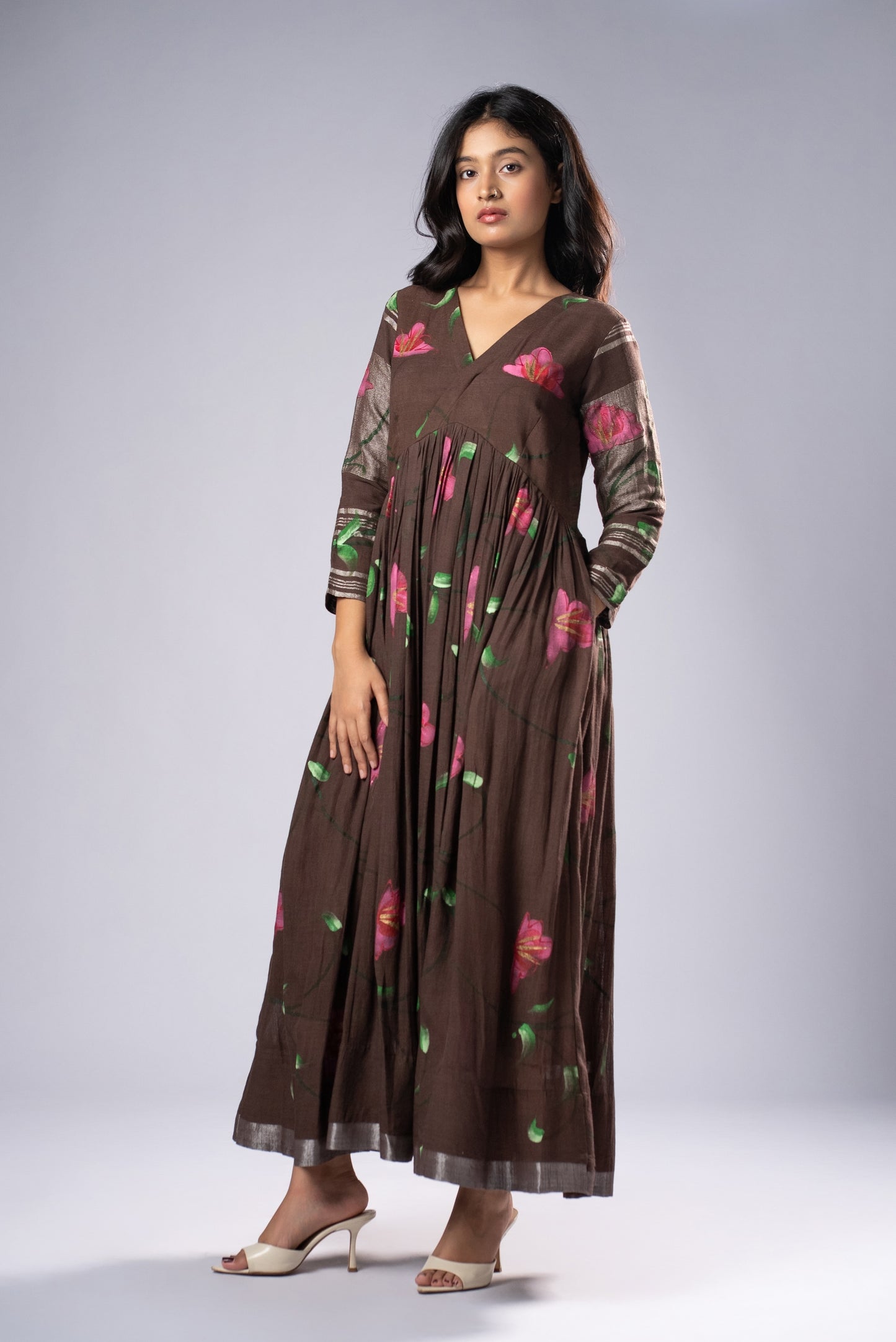 Mallika Mridula Hand-Painted Dress
