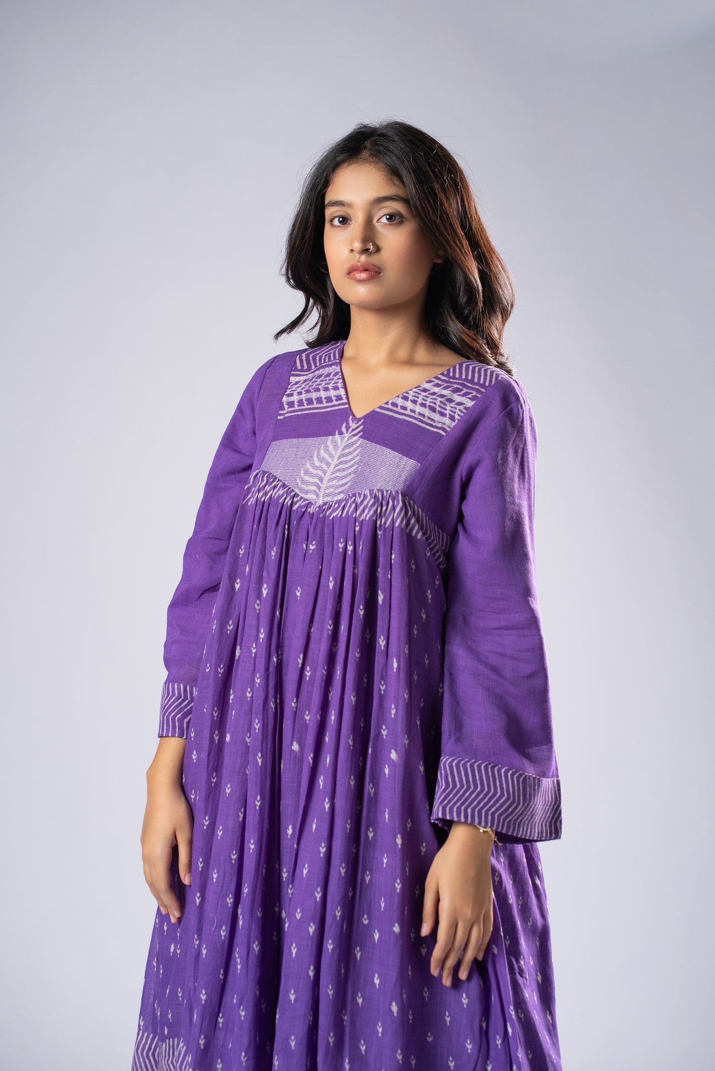 Violetra Linen Pant Kurta Set