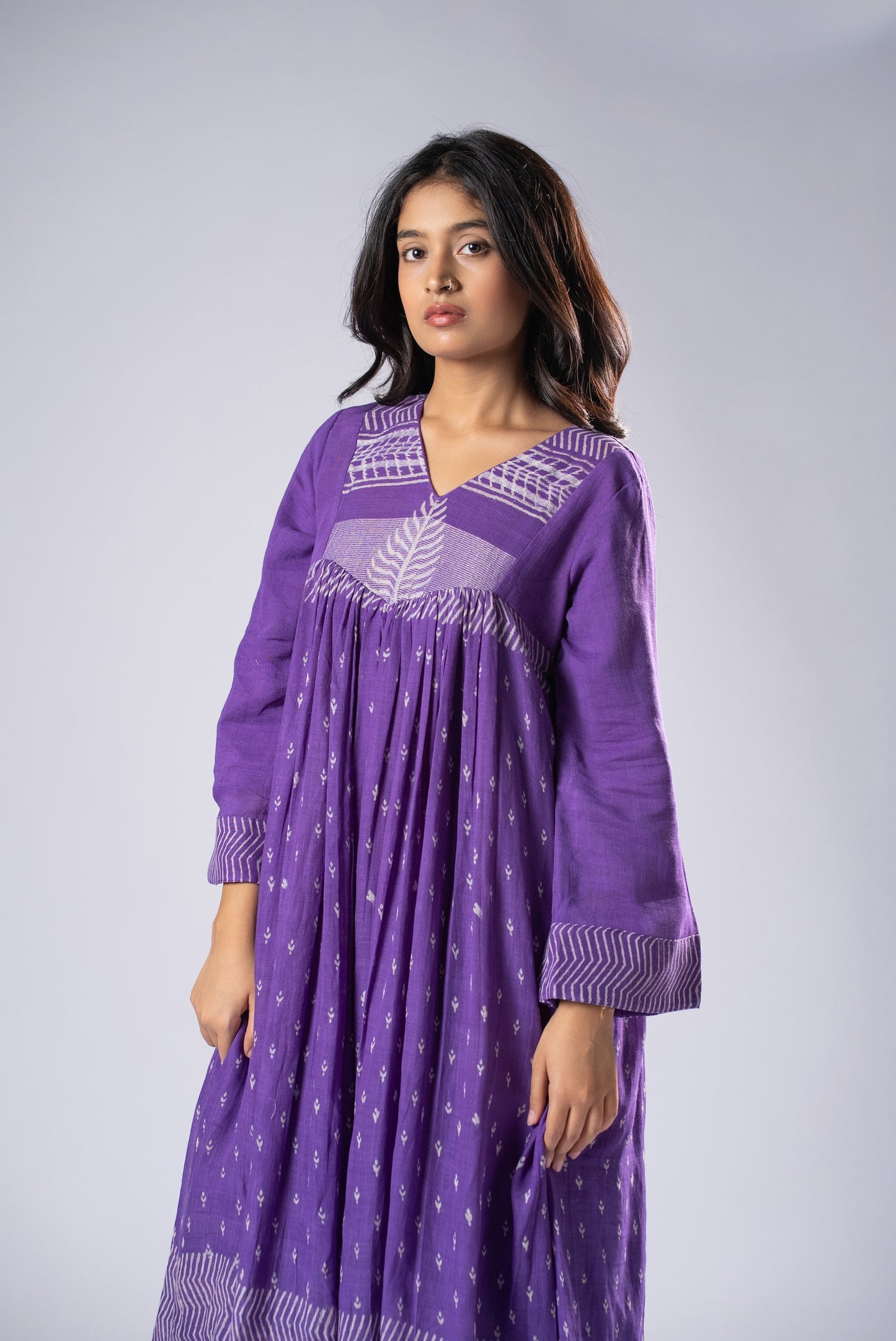Violetra Linen Pant Kurta Set