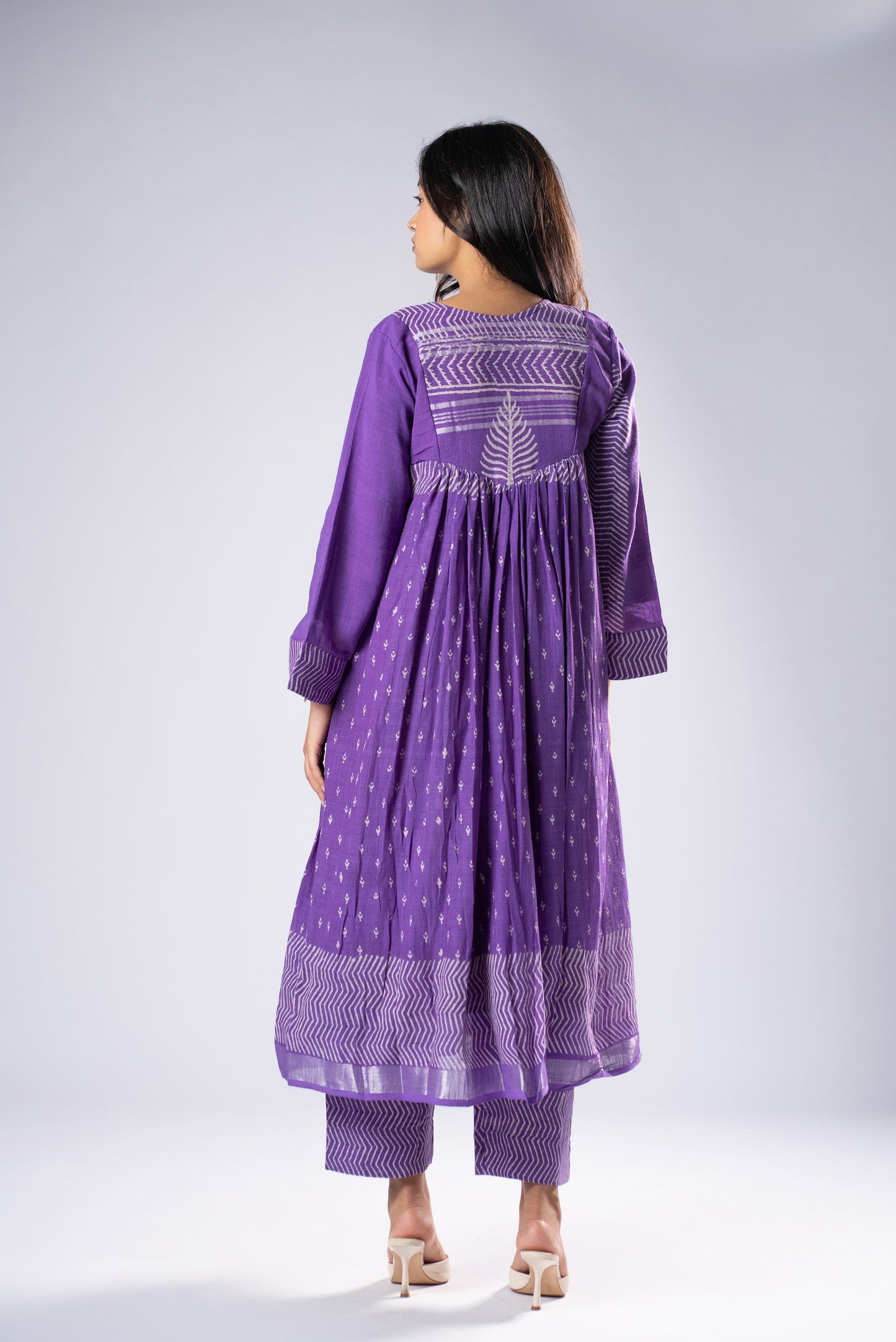 Violetra Linen Pant Kurta Set