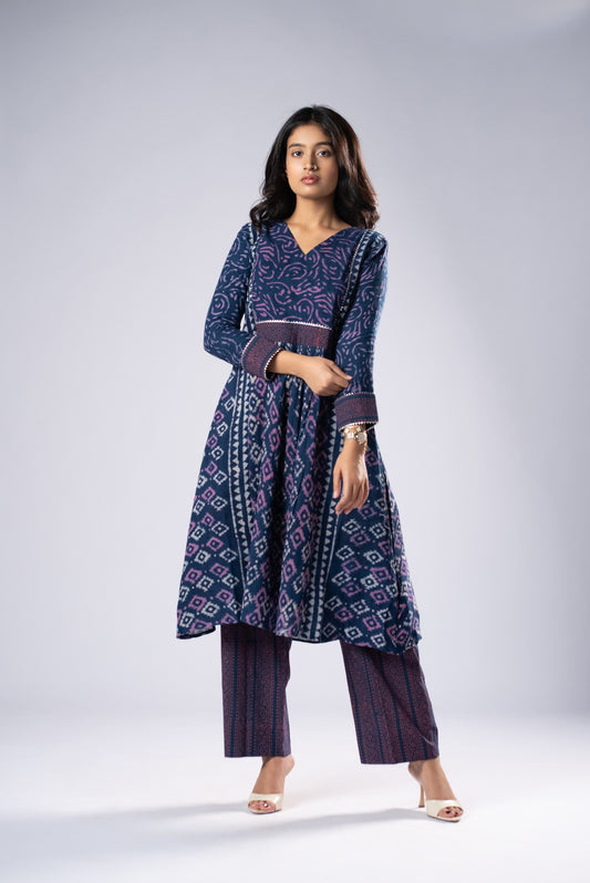 Neelrasa Pant Kurta Set