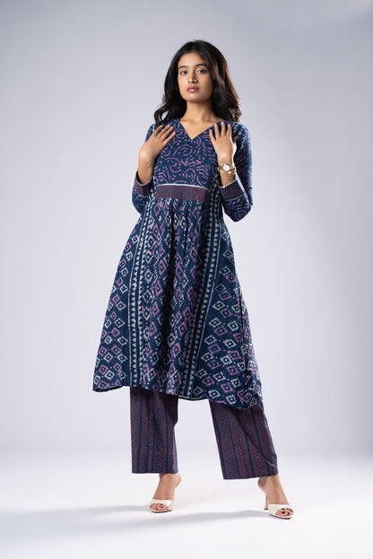 Neelrasa Pant Kurta Set