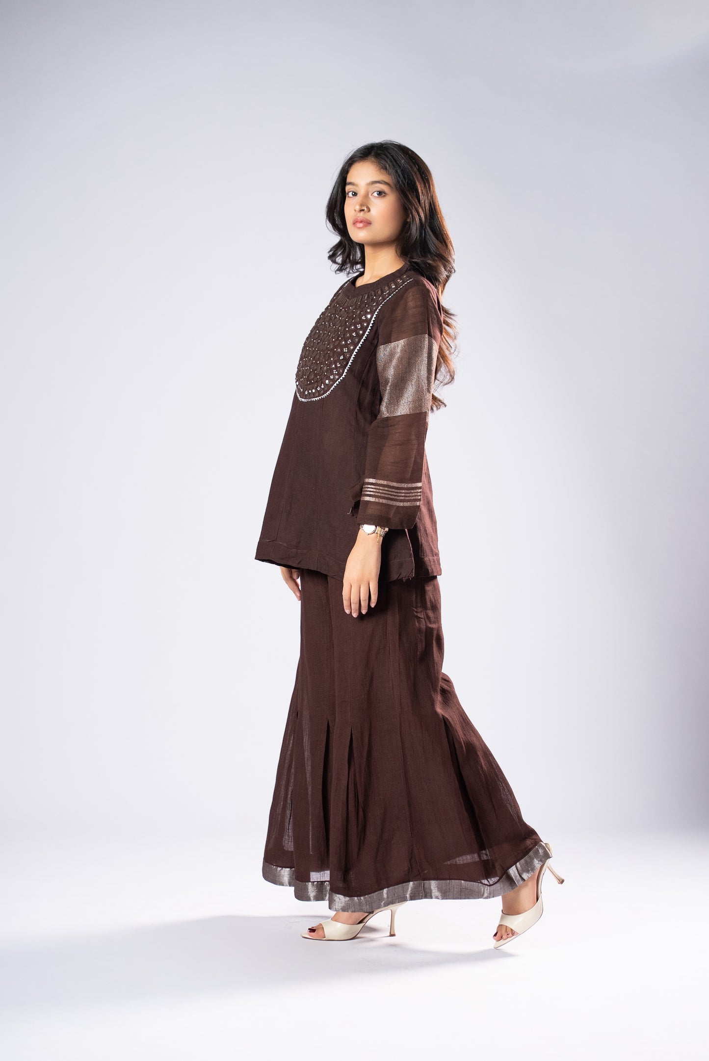 Kaashth Kali Sheesh Co-ord Set