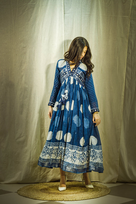 Neel Sheen Mirror Linen Dress