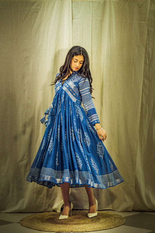 Neel Sheen Mirror Linen Dress