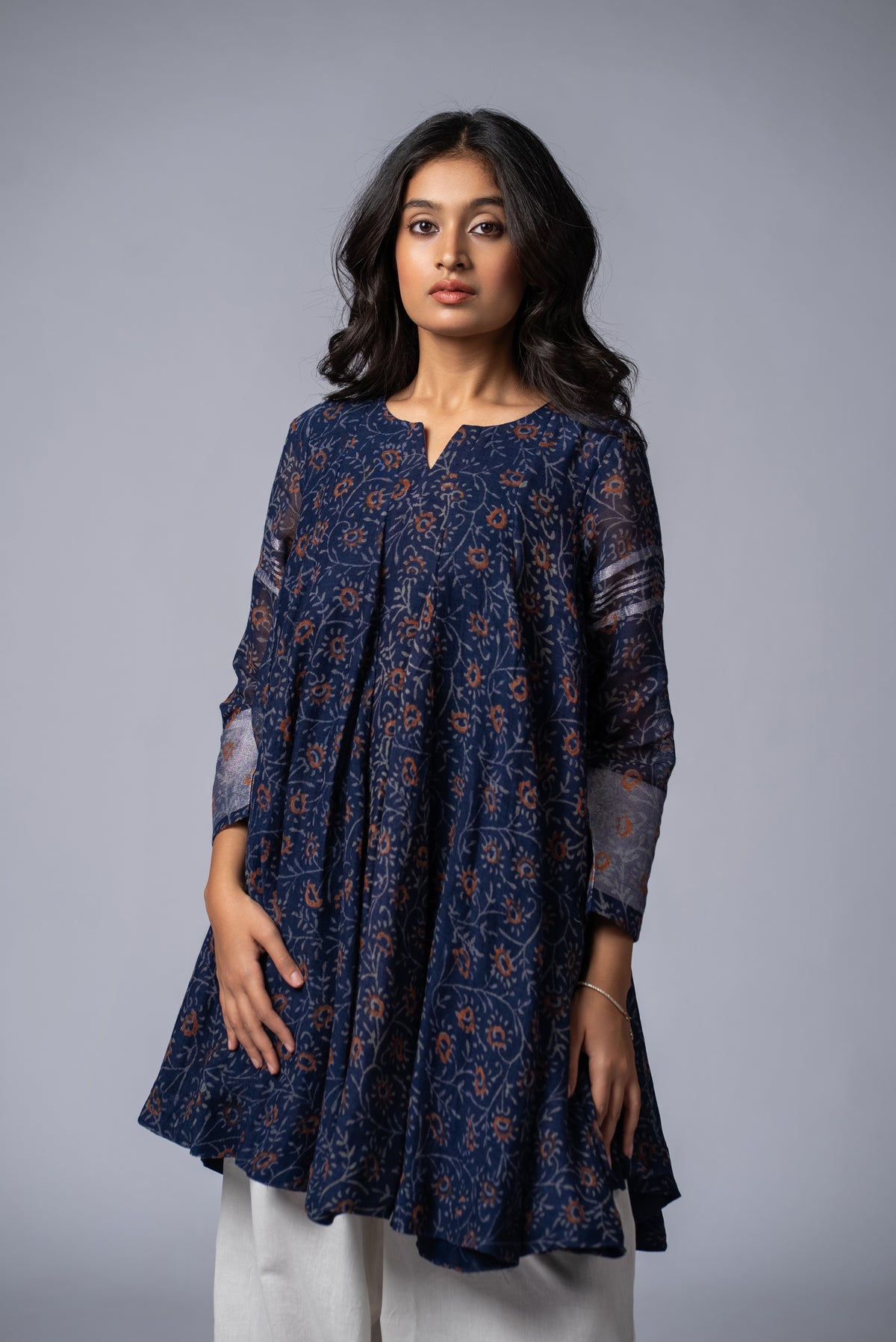 Neelvritta Flare Kurta