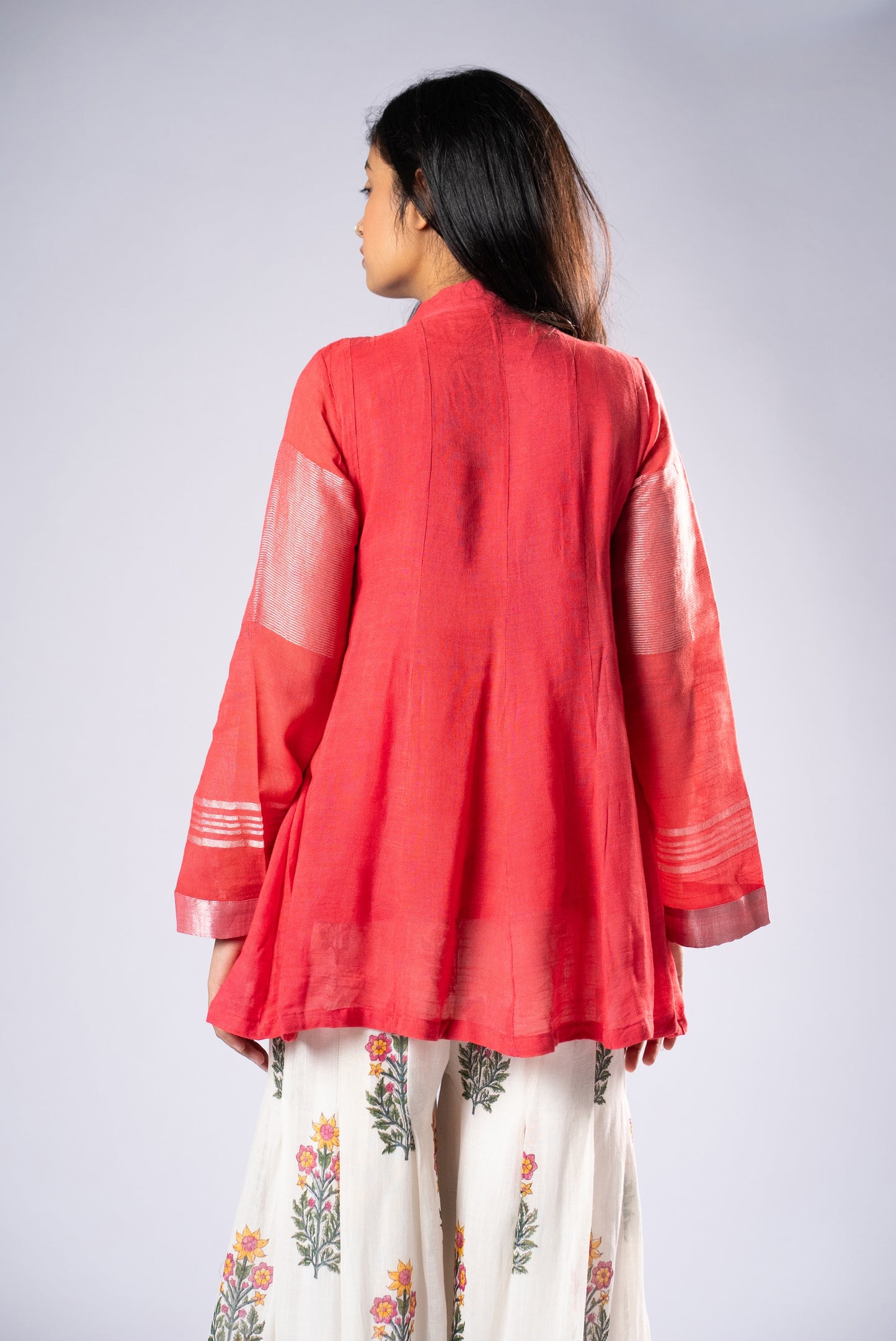Gulabi Kali Sheesh Co-ord Set