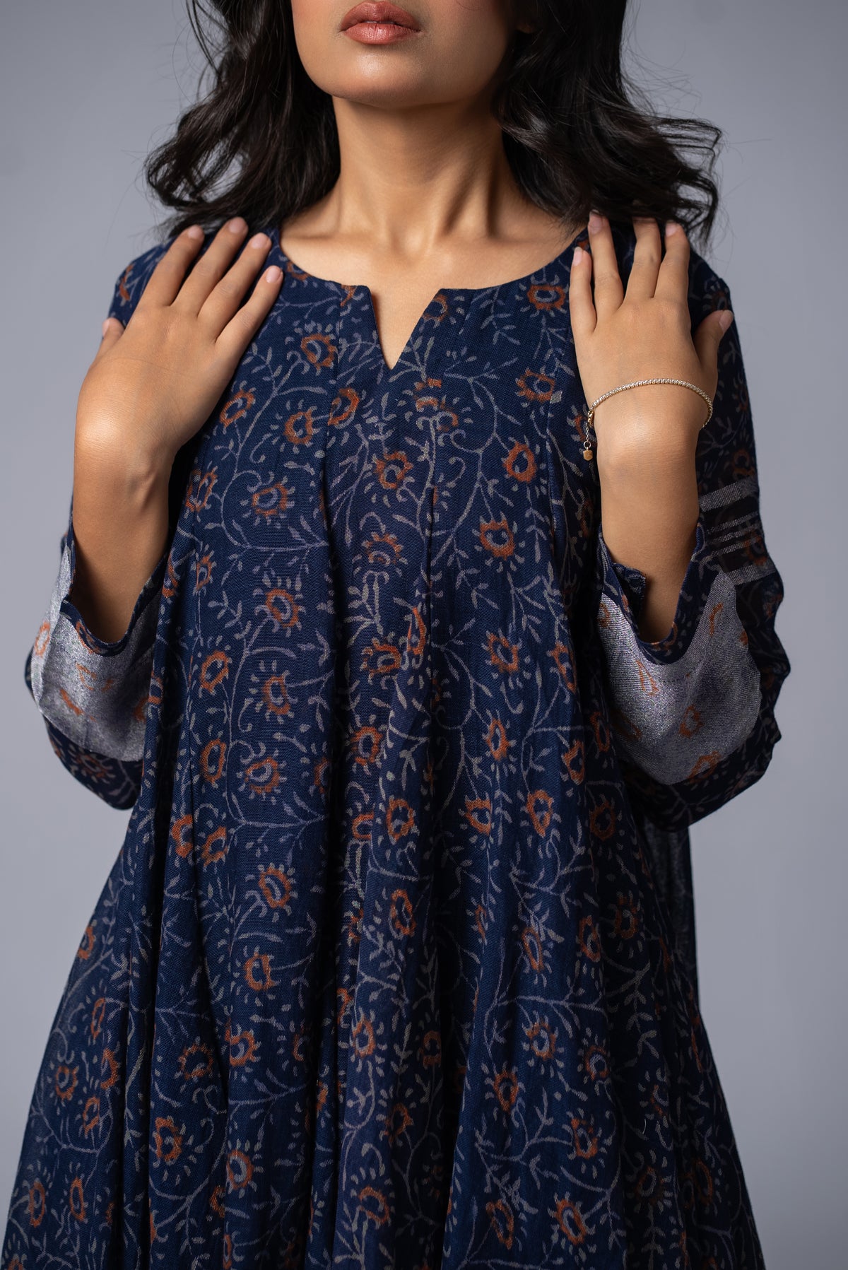 Neelvritta Flare Kurta