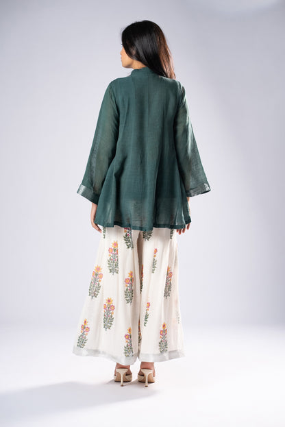 Panna Kali Sheesh Co-ord Set