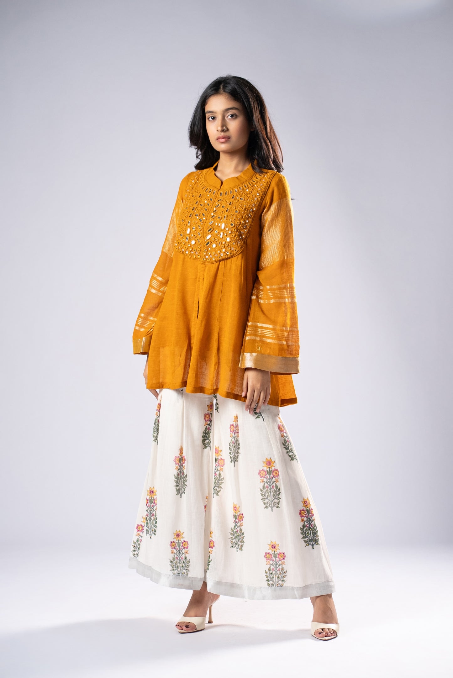Kanak Kali Sheesh Co-ord Set