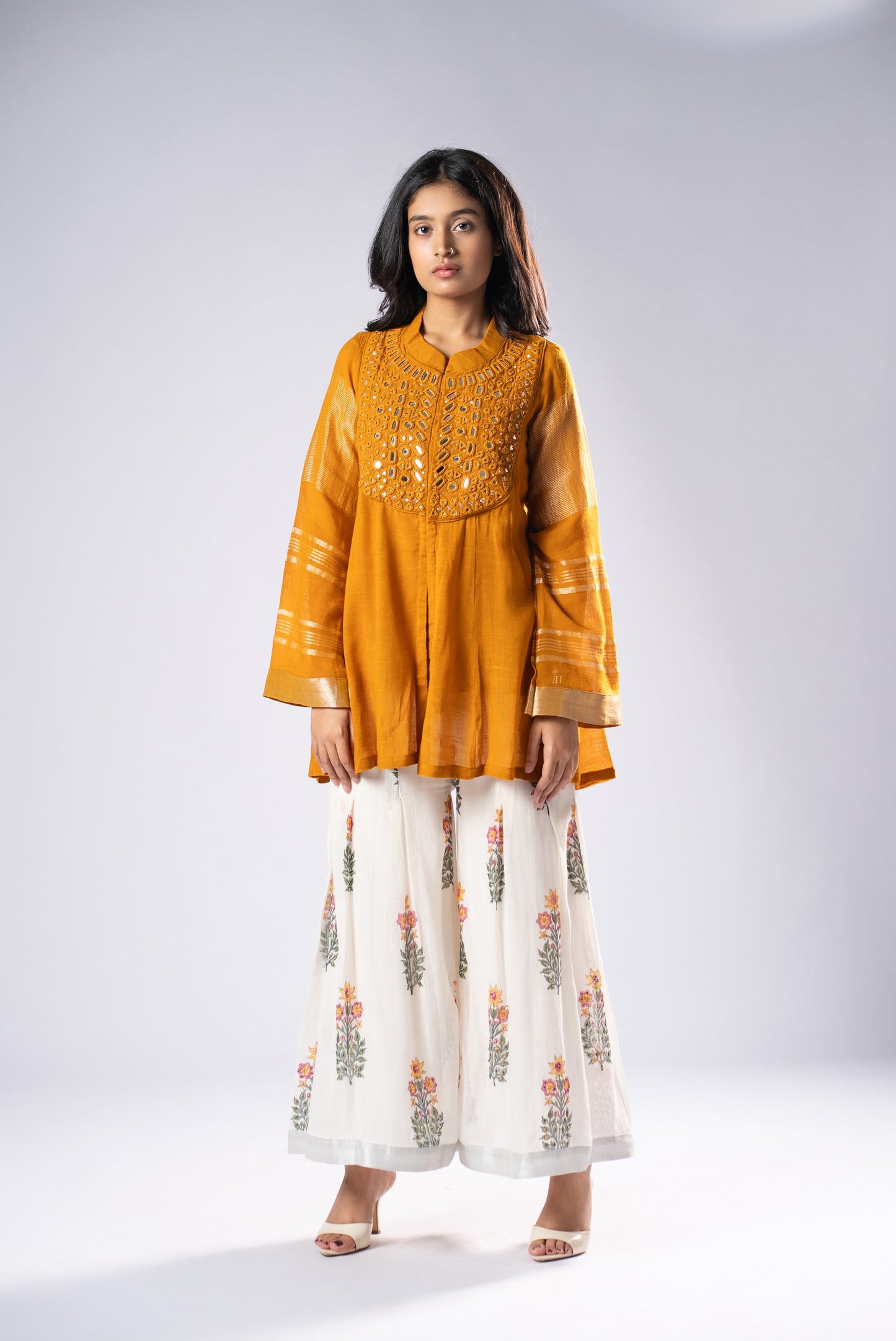 Kanak Kali Sheesh Co-ord Set