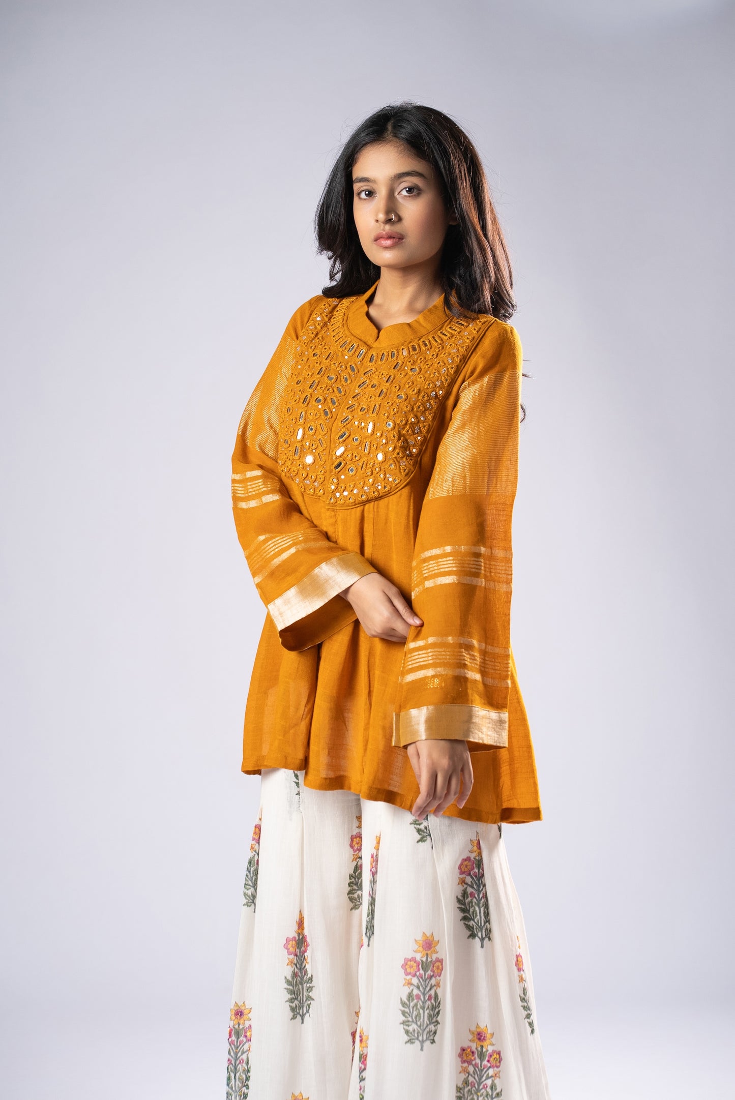 Kanak Kali Sheesh Co-ord Set