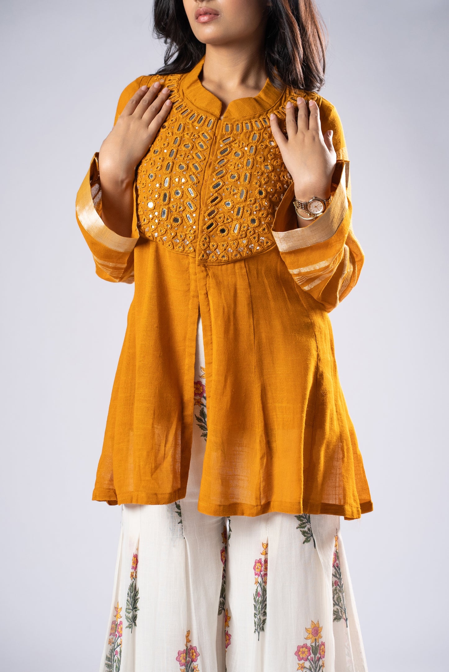 Kanak Kali Sheesh Co-ord Set