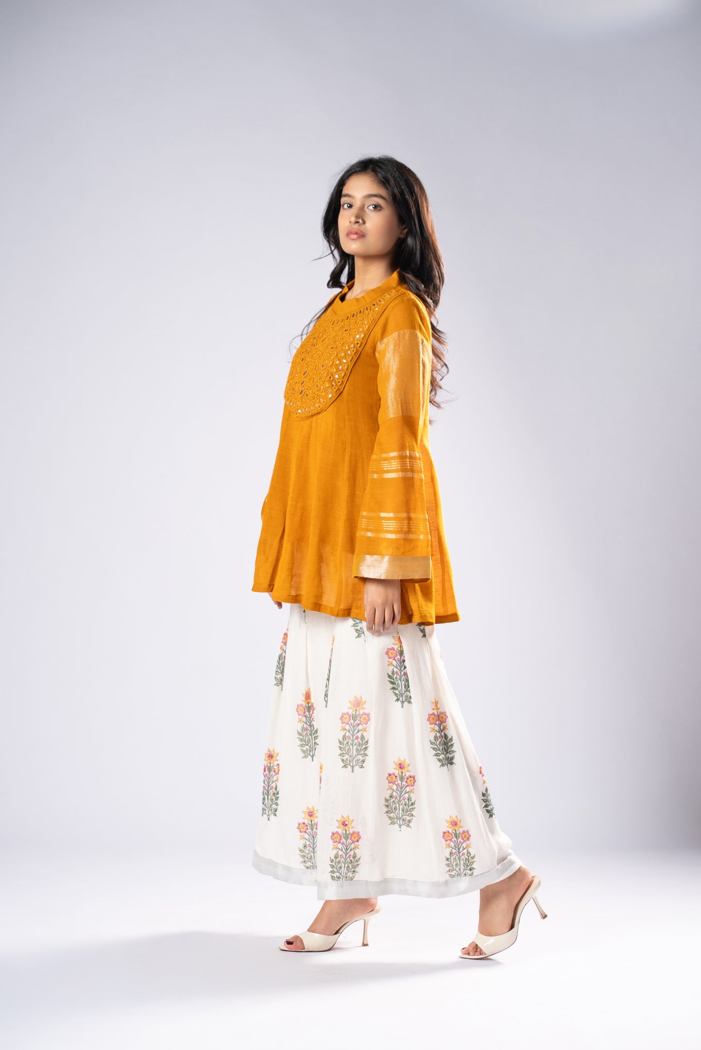 Kanak Kali Sheesh Co-ord Set