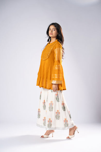 Kanak Kali Sheesh Co-ord Set