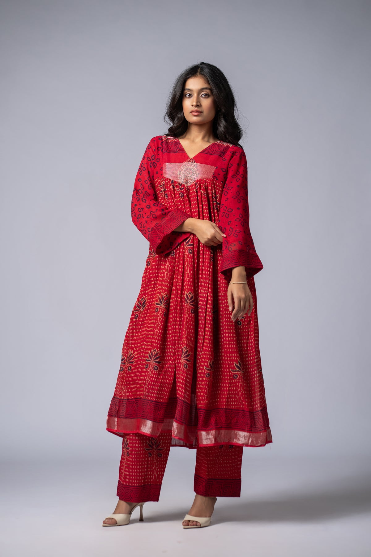 Raktrekha Pant Kurta Set