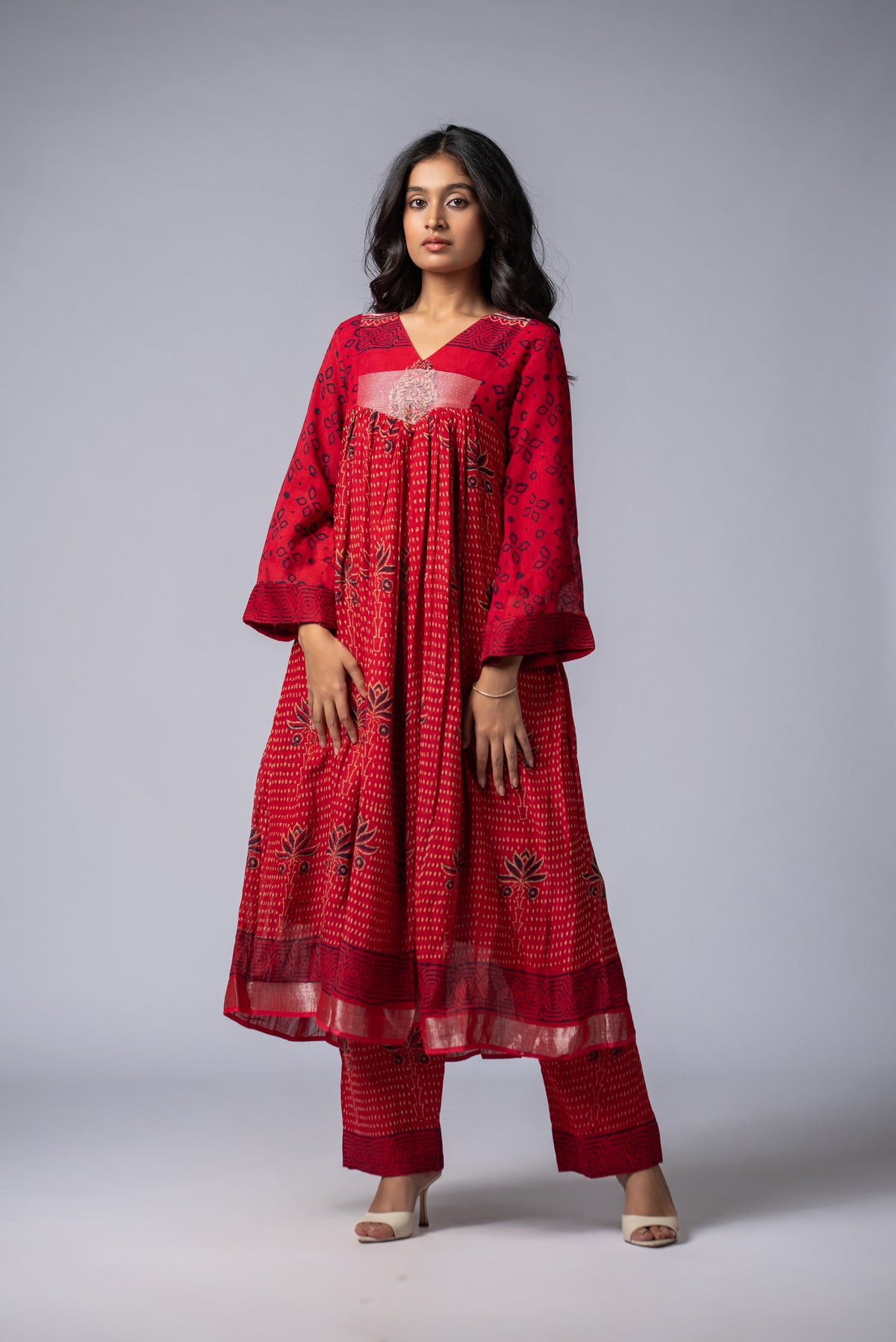 Raktrekha Pant Kurta Set