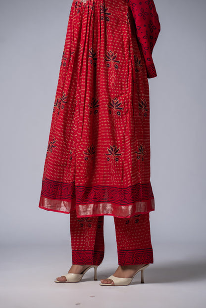 Raktrekha Pant Kurta Set