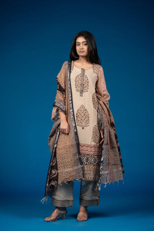 Zehra Afsana – Kurta Pant Set with Dupatta