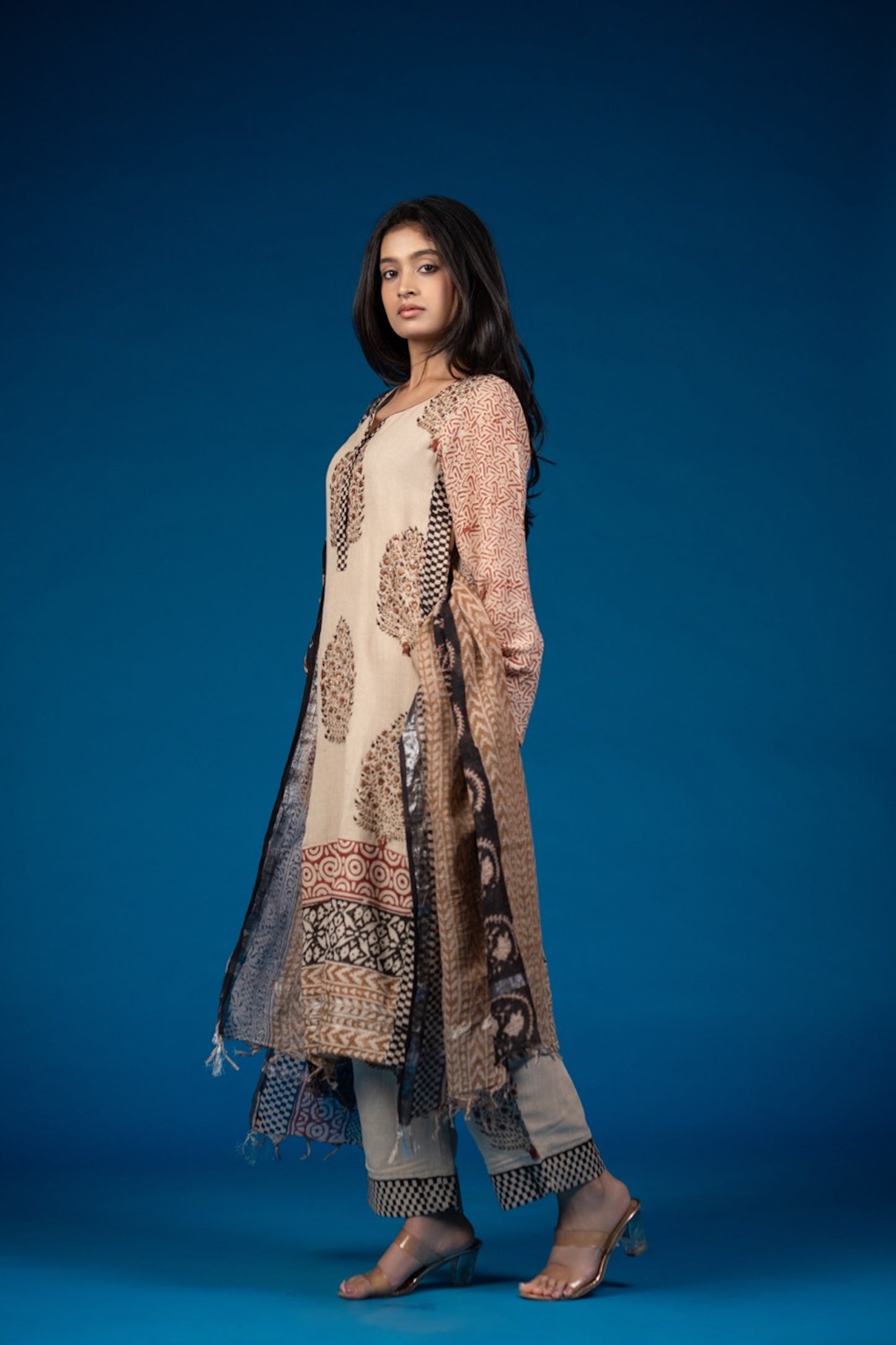 Zehra Afsana – Kurta Pant Set with Dupatta