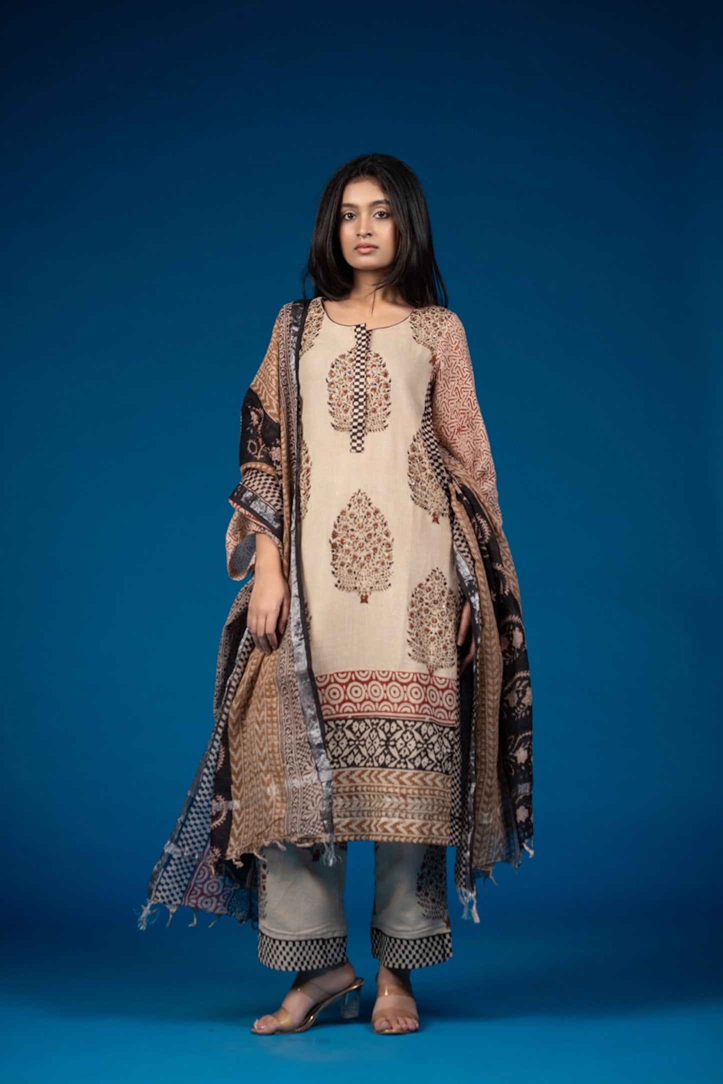 Zehra Afsana – Kurta Pant Set with Dupatta