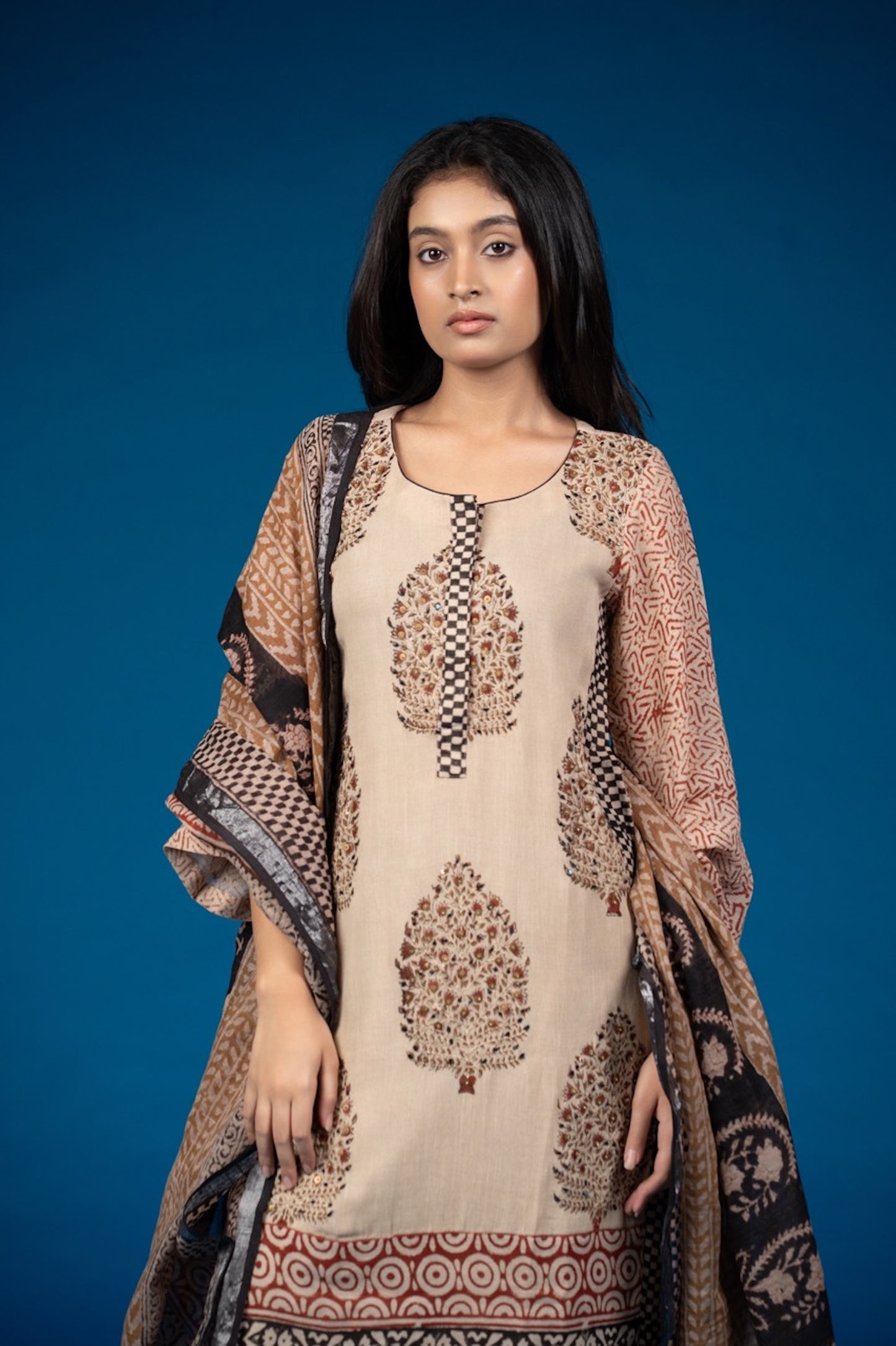 Zehra Afsana – Kurta Pant Set with Dupatta