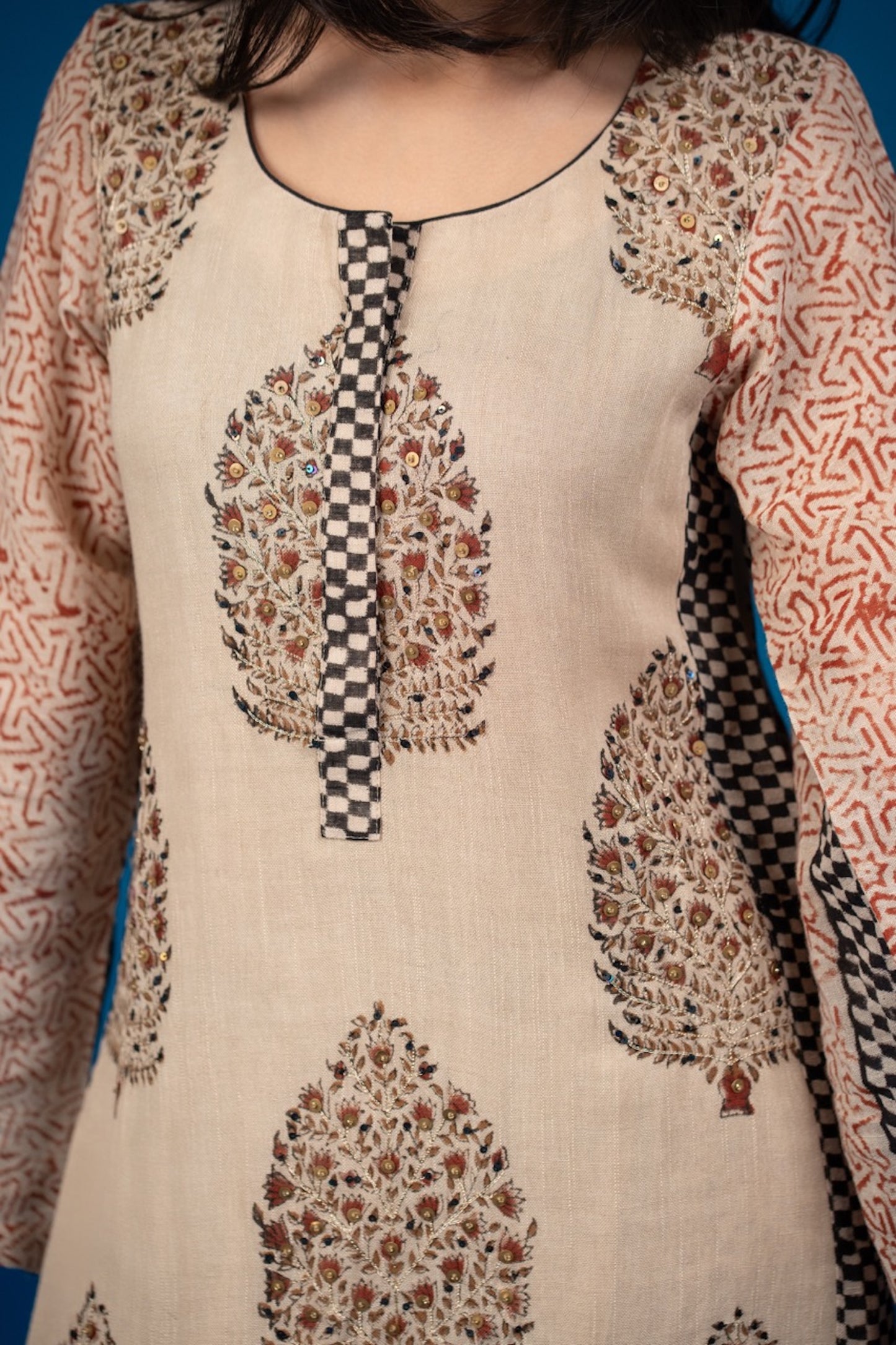 Zehra Afsana – Kurta Pant Set with Dupatta