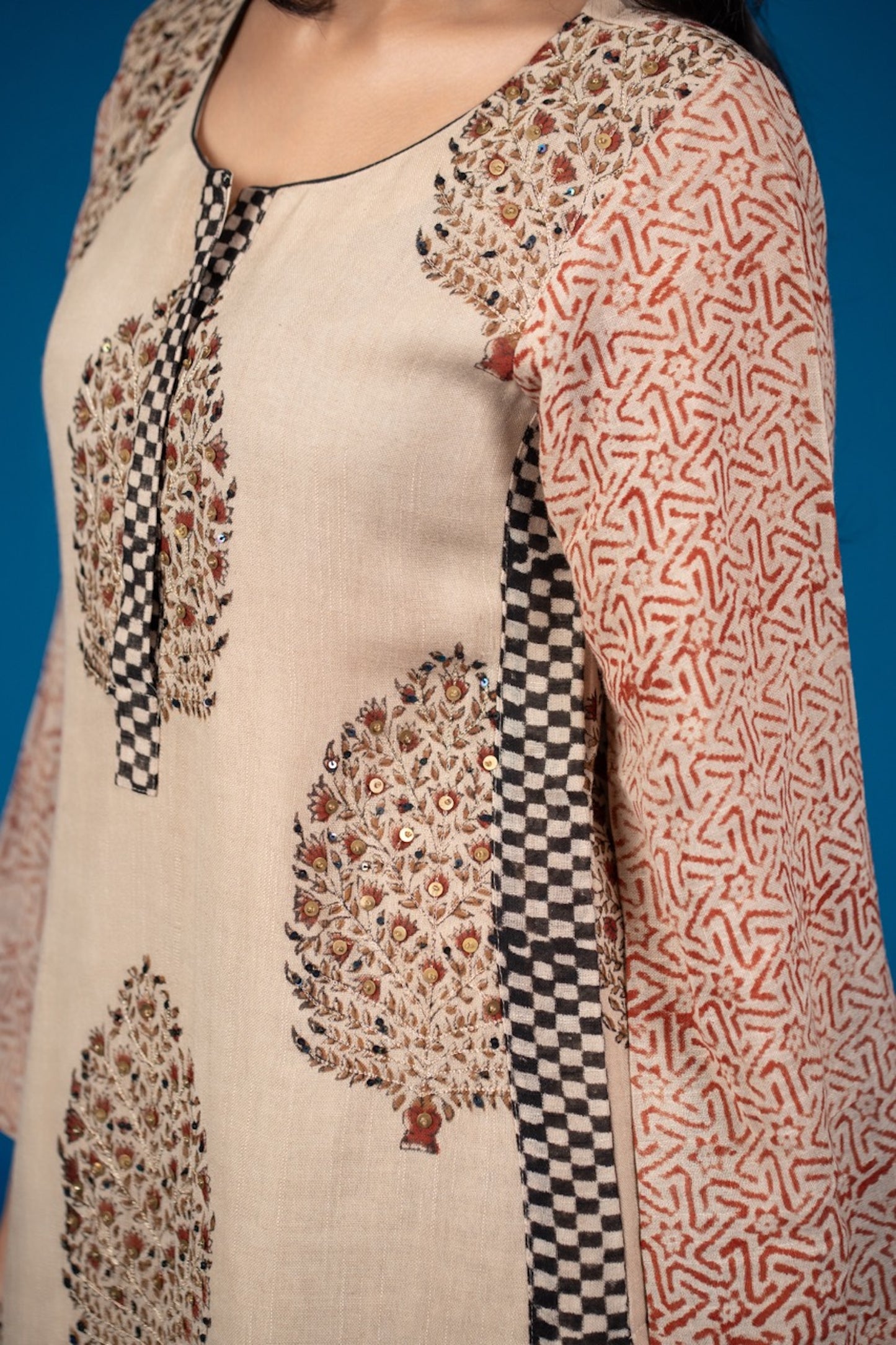 Zehra Afsana – Kurta Pant Set with Dupatta