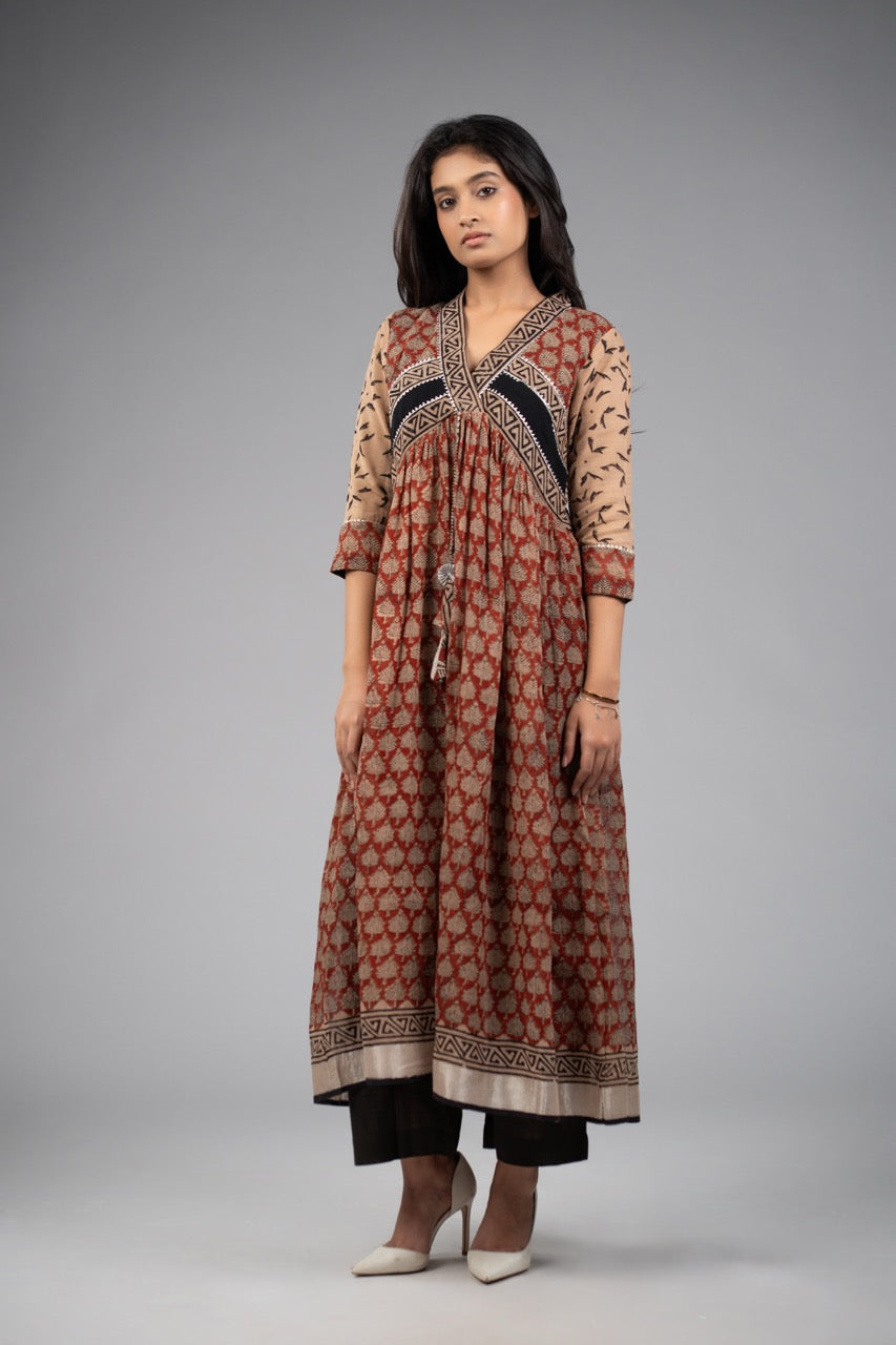 Ina Rubaab – Linen Kurti Sukoon Summer Edition