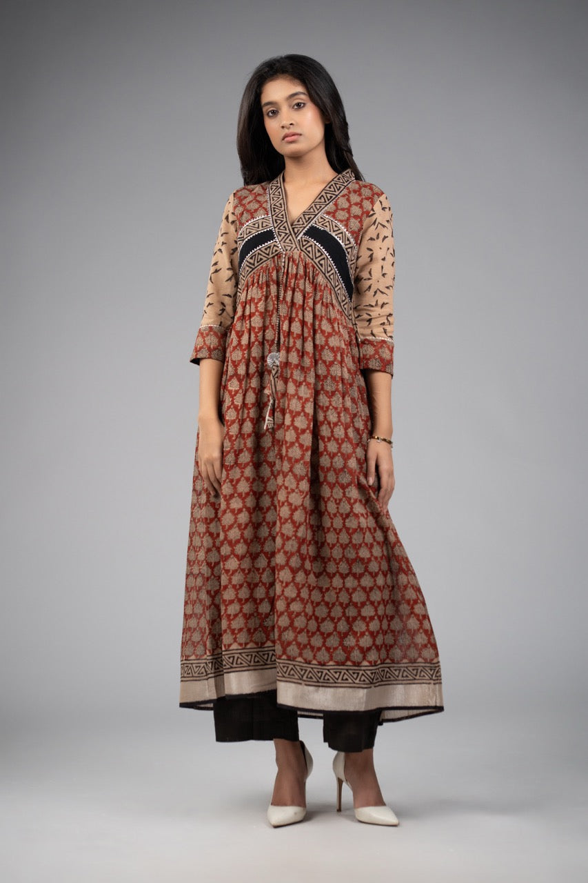 Ina Rubaab – Linen Kurti Sukoon Summer Edition
