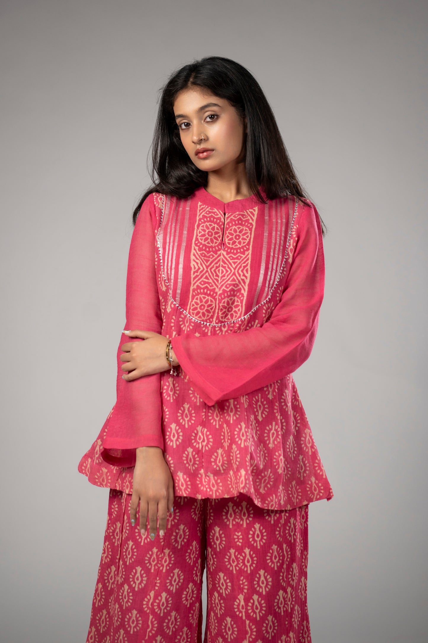 Gulnaar Linen Co-ord Set